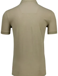 Best Aeronautica Militare regular fit polo khaki pique