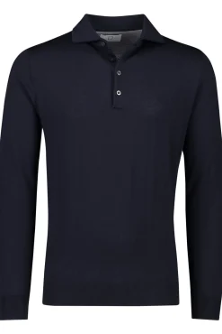 Best Born With Appetite Anton polo navy uni normale fit