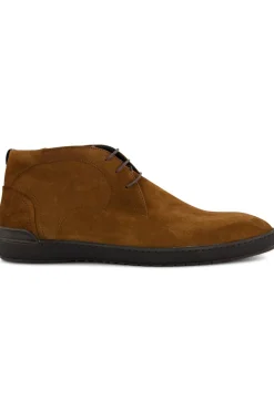 Best heren veterschoenen bruin effen suede veters Veterschoenen|Nette Schoenen