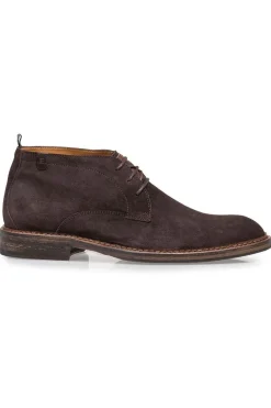 Best nette schoenen bruin effen leer Veterschoenen|Nette Schoenen