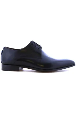 Best Floris van Bommel nette schoenen zwart effen leer