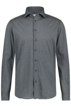 New Geruit overhemd Lange Mouw Overhemden|Casual Overhemden