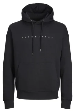 Clearance Jack & Jones sweater zwart relaxed fit