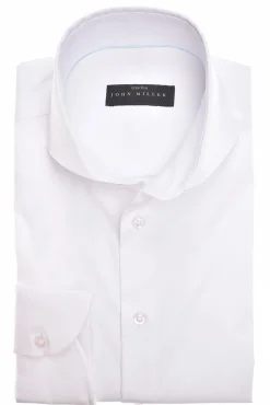 Outlet John Miller overhemd Tailored Fit wit