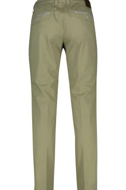 Best chino olijfgroen model Meran Katoenen Broeken|Pantalons