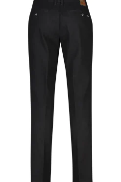 Best katoenen broek Madison zwart effen Katoenen Broeken|Pantalons
