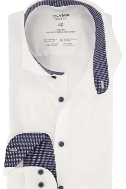 Best business overhemd slim fit effen wit katoen Lange Mouw Overhemden|Zakelijke Overhemden