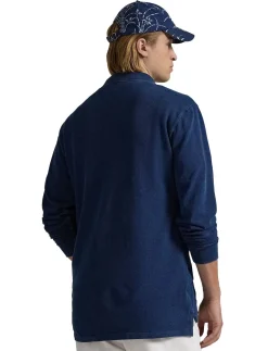 Best Polo Ralph Lauren Big & Tall polo lange mouw navy
