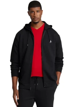 Best Big & Tall vest zwart effen Hoodies|Vesten