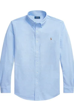 Best Big & Tall knitted oxford overhemd Lange Mouw Overhemden|Casual Overhemden