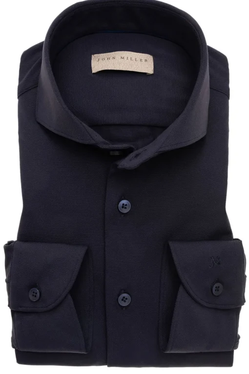 New Slim Fit overhemd bruin Lange Mouw Overhemden|Zakelijke Overhemden